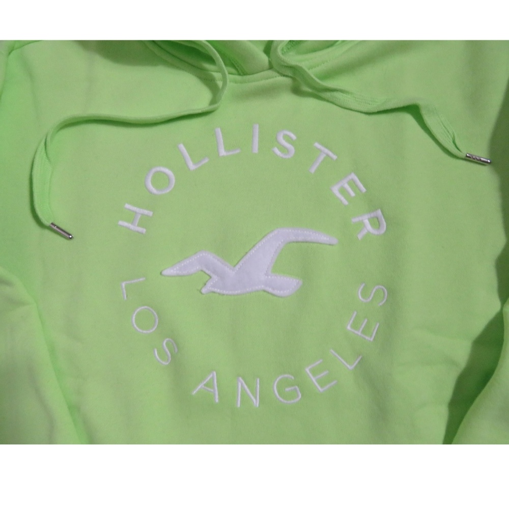 HOLLISTER Women's Hoodie with Logo Graphic - Picture 2 of 2